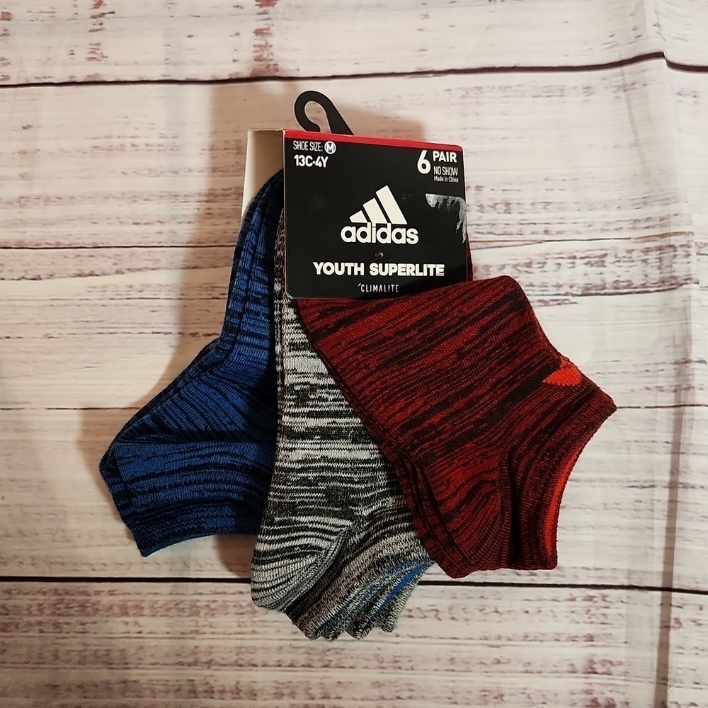 NWT Boys no show 6 pair socks